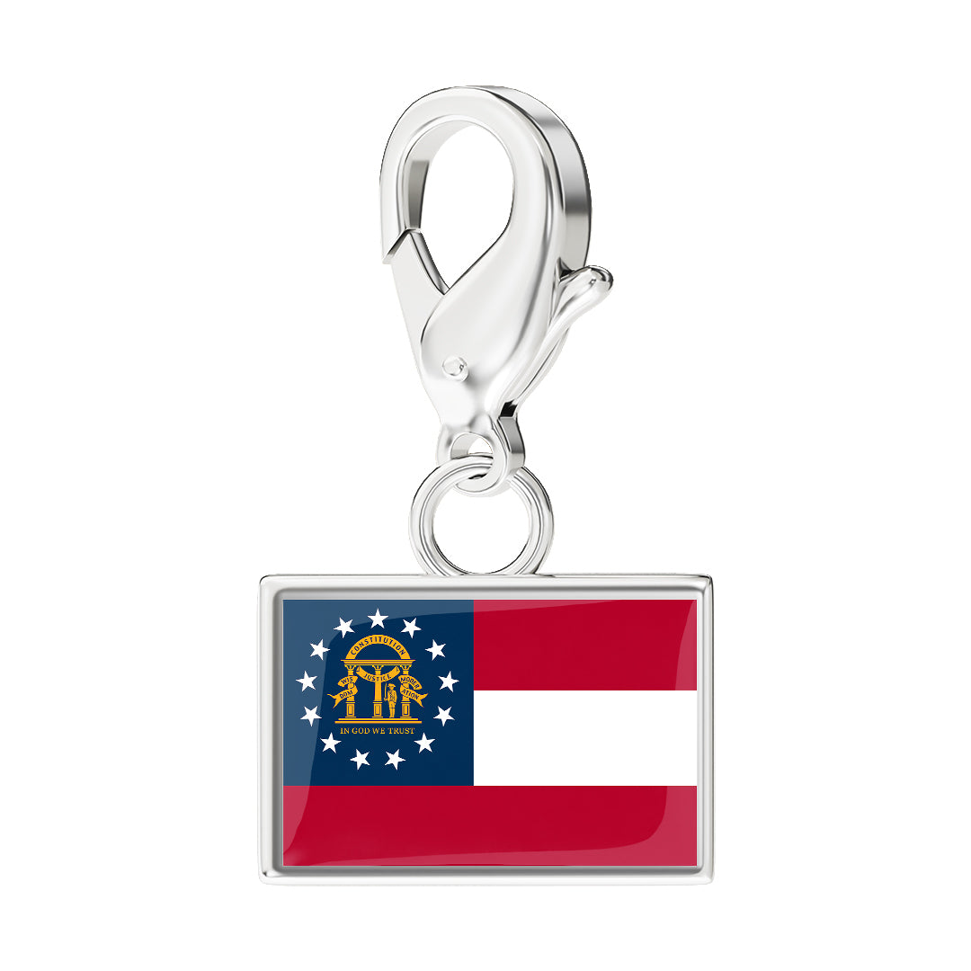 USA Bundesstaat Flaggen- und Karten-Anhänger Set - HYVE